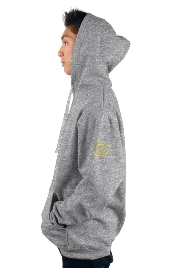 Hoodie Heather Grey (invader)