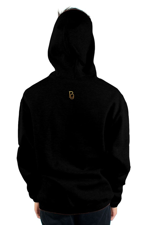 Street Hoodie (ICE CREAM) Sweatshirt Draw String (Black)