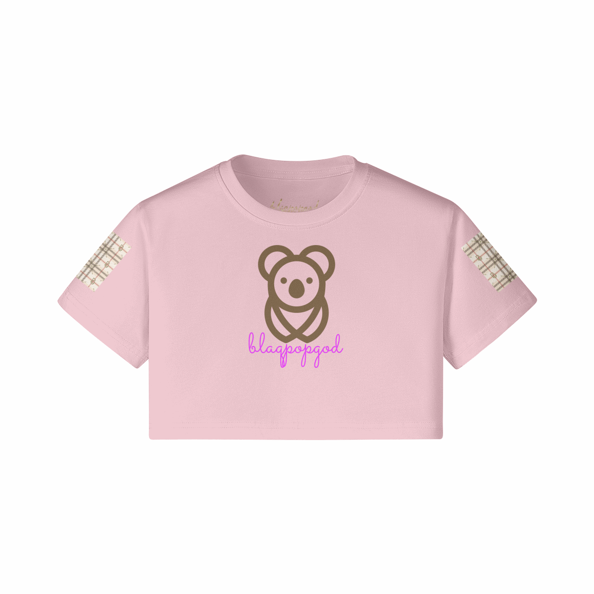 Esquire logo lady crop top