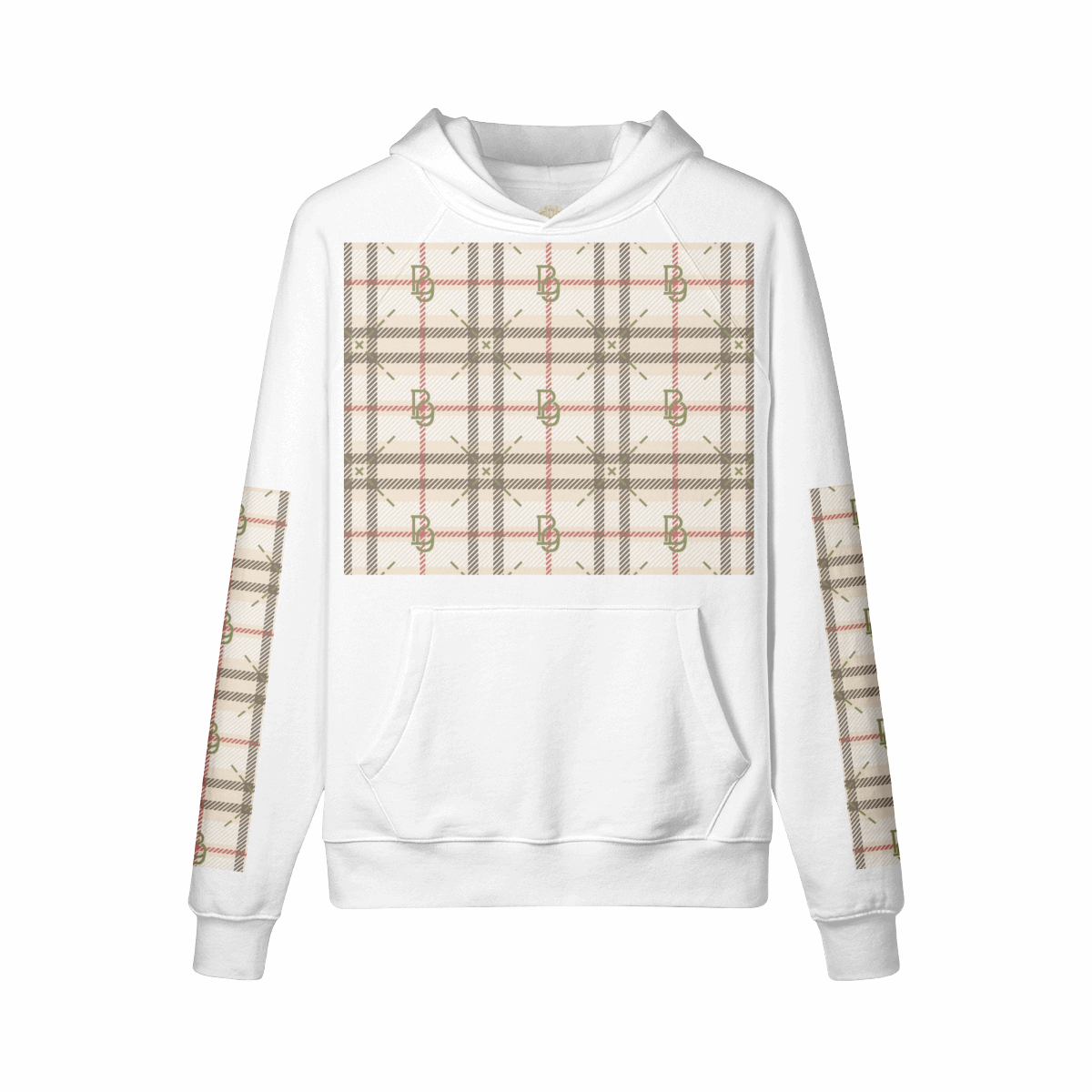 Pattern Branded Men's Full Sleeve Hoodie T-Shirt