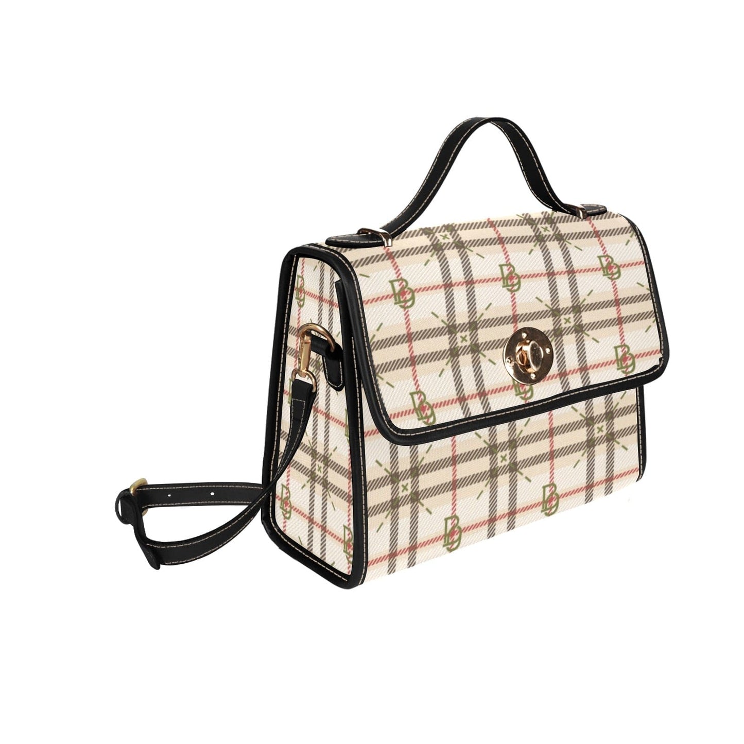 Vanilla Logo Pattern Handbag