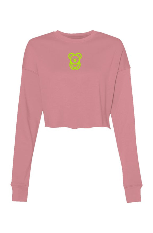 bpg-Lady Crop Crew Fleece