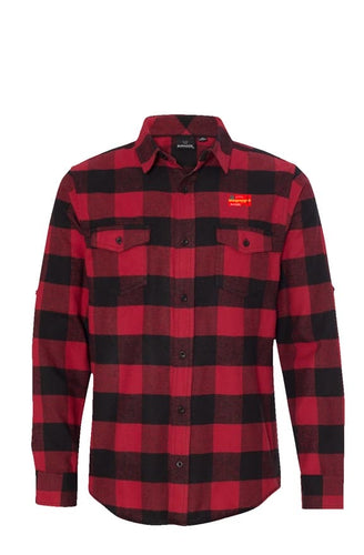 Celestial flannel red & black shirt