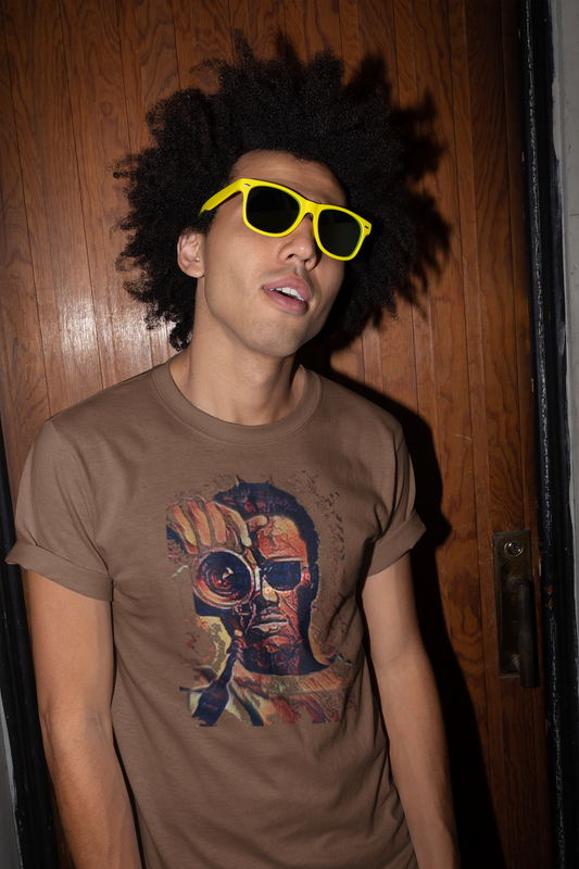 photo op brown T-shirts For Men