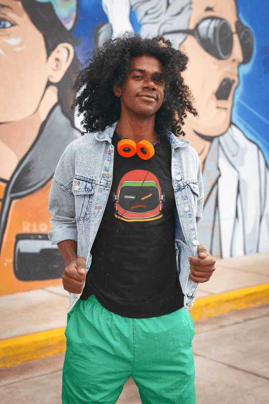 Retro Cotton T-Shirt (Robot)
