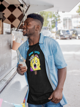 Load image into Gallery viewer, Gildan style mens 100% preshrunk cotton Seamless rib at neck blaqpopgod t-shirt - Sucka Free
