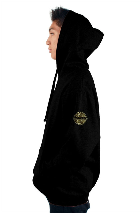 Pullover Hoodie Black (invader)