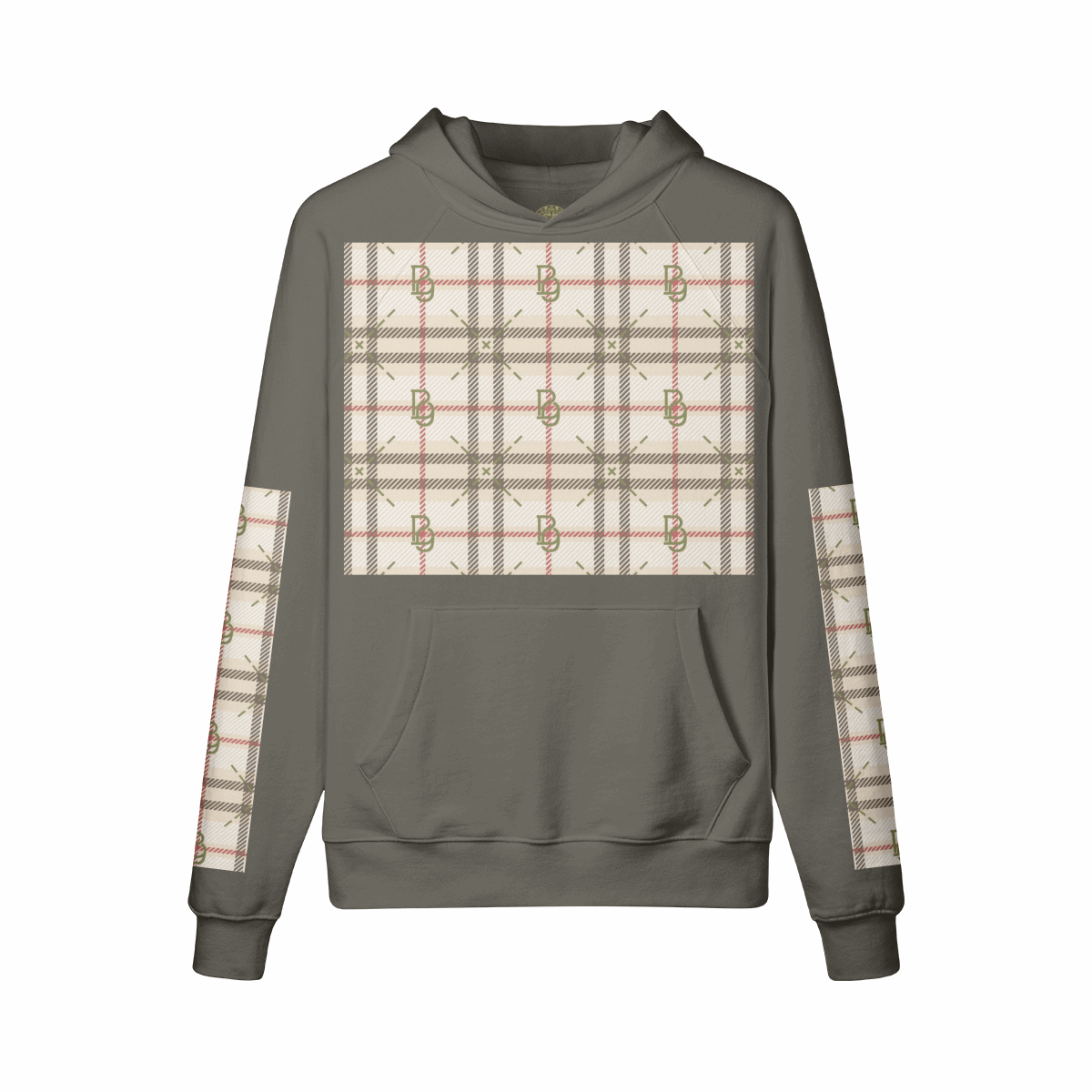 Pattern Branded Men's Full Sleeve Hoodie T-Shirt