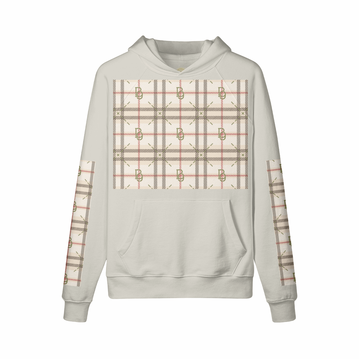 Pattern Branded Men's Full Sleeve Hoodie T-Shirt