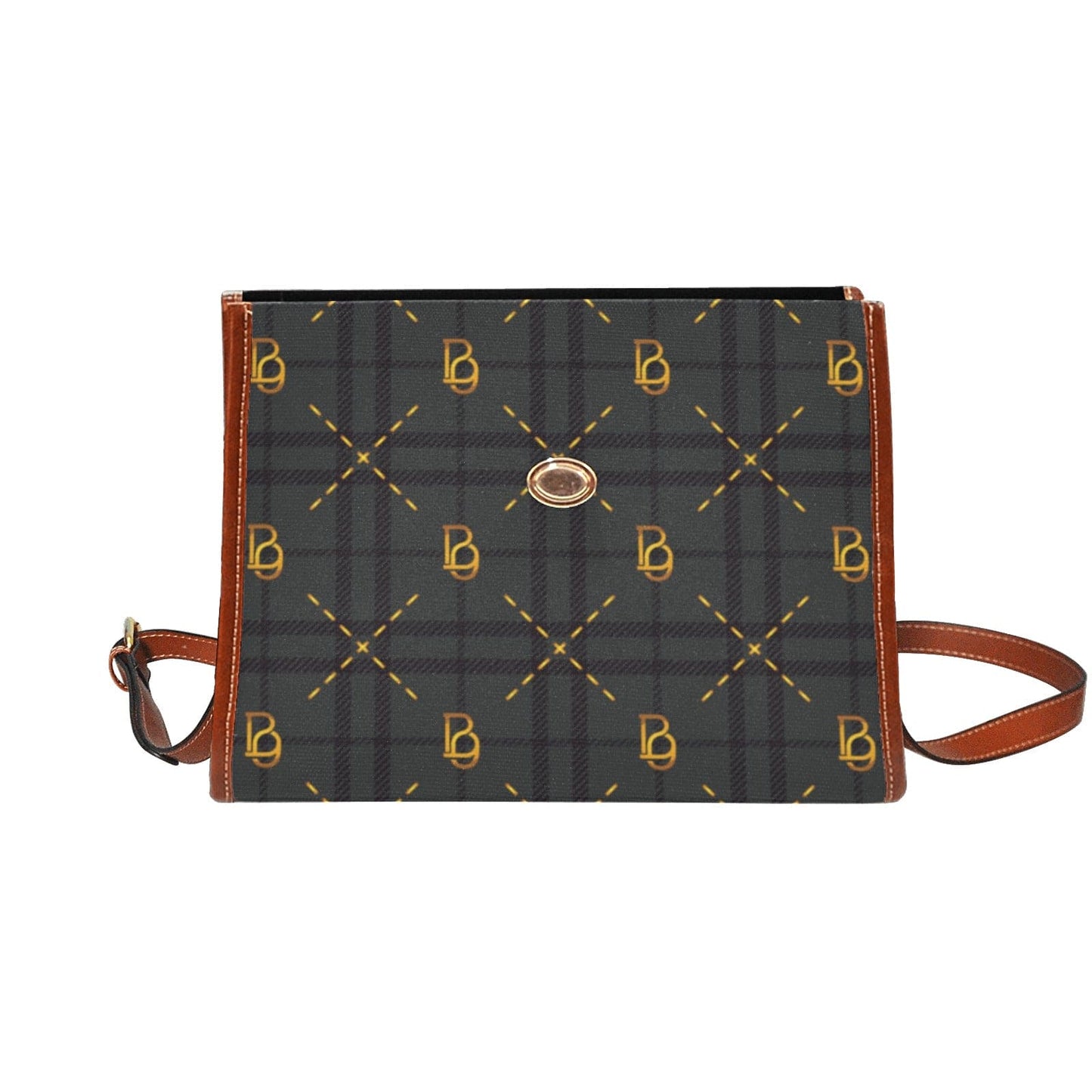 Lady coco logo pattern handbag