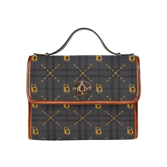 Lady coco logo pattern handbag